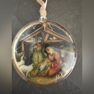 Nativity Scene Old World Christmas Ornament
